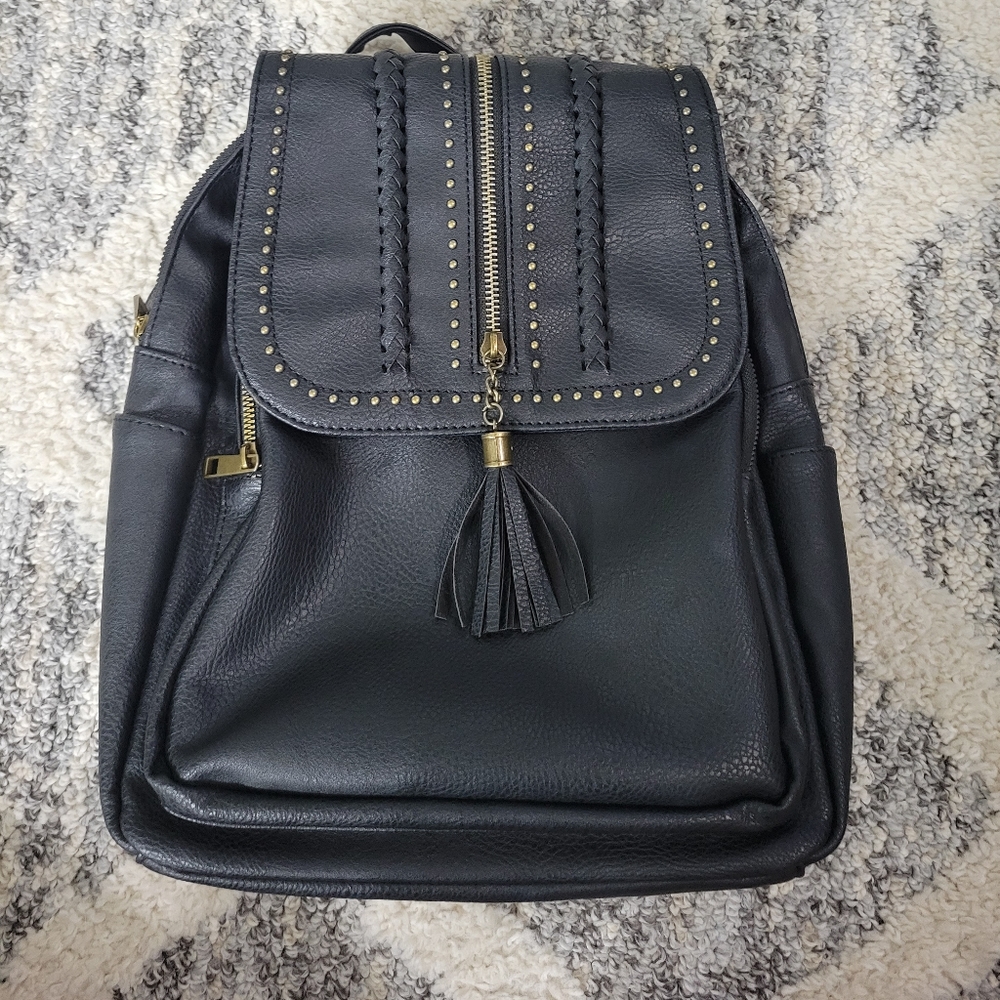 Small TJ Maxx Backpack New Without Tags. Black